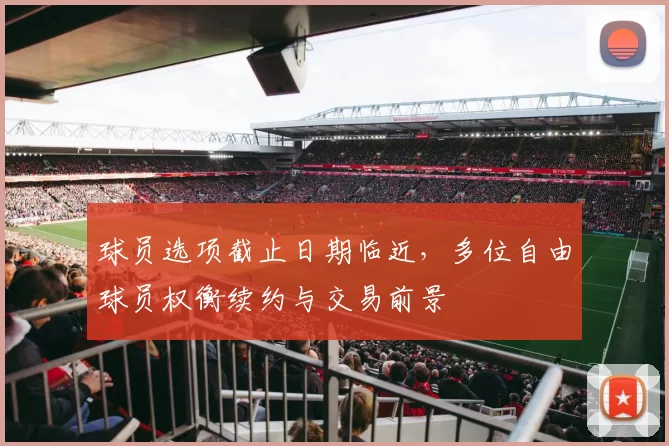 球员选项截止日期临近，多位自由球员权衡续约与交易前景