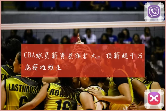 CBA球员薪资差距扩大,顶薪超千万底薪难维生