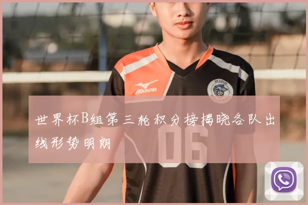世界杯B组第三轮积分榜揭晓各队出线形势明朗